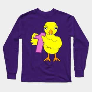 Number One Chick Long Sleeve T-Shirt